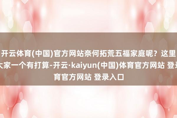 开云体育(中国)官方网站奈何拓荒五福家庭呢？这里给了大家一个有打算-开云·kaiyun(中国)体育官方网站 登录入口